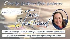 Psychic/Medium Tara Chartrand is in The Just Be Shop