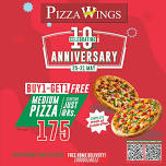 10th Anniversary of Pizza Wings