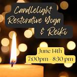 Candlelight Restorative Yoga & Reiki