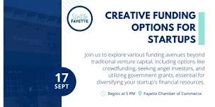 2024 StartUp Fayette - Creative Funding Options for Startups