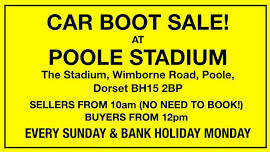 Poole Stadium Car Boot Sale 2024