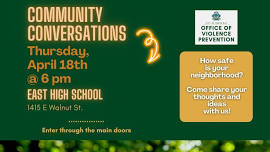 Community Conversations - East High School