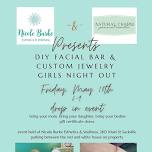 Girls’ night out facial bar and custom jewelry