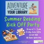 Summer Reading Program Kick Off Party