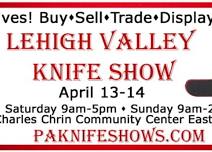 April Lehigh Valley Knife Show