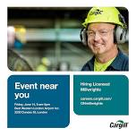 Licensed Millwright Hiring Event