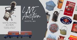 YOUNG MOVING AUCTION - Live@