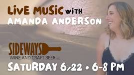 Amanda Anderson LIVE @ Sideways Wine & Craft Beer