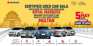 Suzuki Certified Used Car Gala - Multan