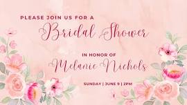 Bridal Shower for Melanie Nichols