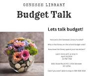 Budget Talk