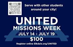 UNITED For the City Missions Week