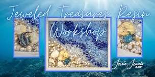 Holiday Resin Workshop at Moonstone Art Studio