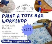 Paint your own Tote Bag