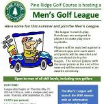 Pine Ridge Men's Golf League Information Meeting