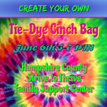 Tie Dye Cinch Bags