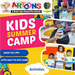 Artoons Kids Summer Camp 2024