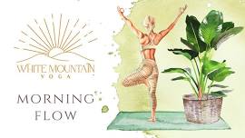 morning flow - yoga light at White Mountain Yoga