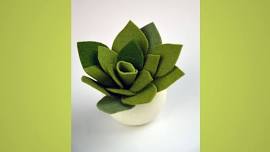 Make and Mingle:  Felt Succulent