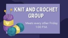 Knit and Crochet Group