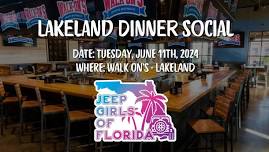 JGOF - Lakeland Dinner Social - Lakeland