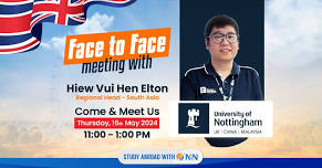 Meet NOTTINGHAM University in Dhaka