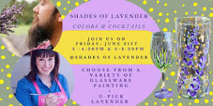 DIY Glass Painting and U-Pick Lavender at Shades of Lavender Farm!