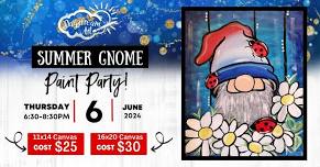 Summer Gnome Paint Party