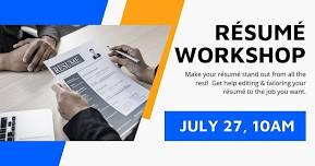 Résumé Workshop for Job Seekers