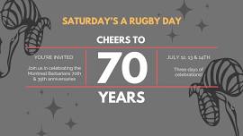 Saturday Rugby Extravangaza - Barbs 70th/35th