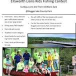 Kids Fishing Contest - sponsored by the Ellsworth Lions Club