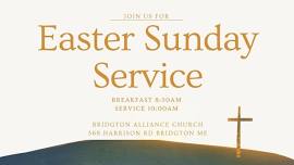 Join us for Easter Breakfast and Service at Bridgton Alliance Church