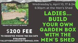 Ladies Build Your Own Garden Box - Valleyview Ag