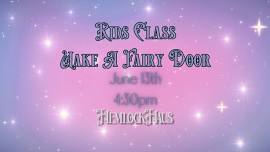 Make A Fairy Door Kids Class