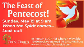 Sunday Worship - The Feast of Pentecost!