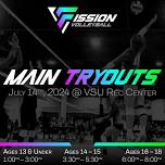 2025 SEASON MAIN TRYOUT