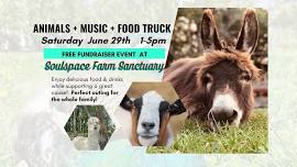 Soulspace Fundraiser Event:  ANIMALS + LIVE MUSIC + FOOD