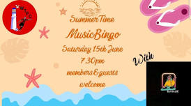 Music Bingo with DJ Ollie - Sat 15th June - 7:30pm.