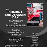 Dumont Sandbaggin' Day Car Show