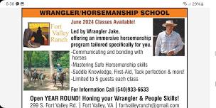 Wrangler Horsemanship School