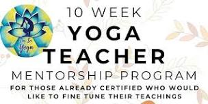 Mentorship Program for Yoga Teachers