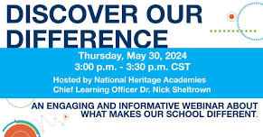 Discover our Difference Webinar