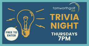 Thursday Trivia - Tamworth Golf Club