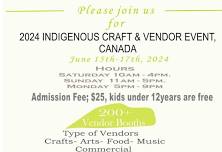 2024 Indigenous Craft %26 Vendor Event