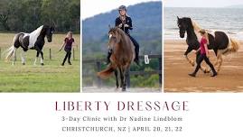 Liberty Dressage Clinic with Dr Nadine Lindblom - Christchurch