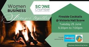 FREE Scone Women In Business - Fireside Cocktails