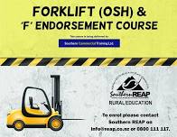 Forklift (OSH) & ‘F‘’ Endorsement Course - Gore