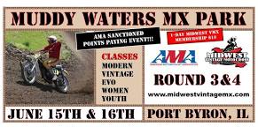 Round 3 & 4 Midwest VMX Racing Series @ Muddy Water MX