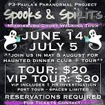 Spooks & Spirits Miamisburg Ghost Walking Tour