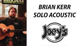 Brian Kerr at Joey's Cafe